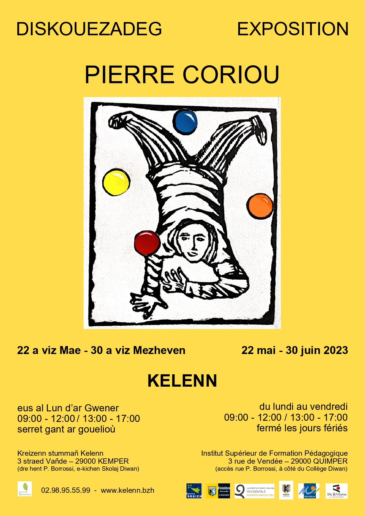 Exposition de gravures et sculptures de Pierre Coriou